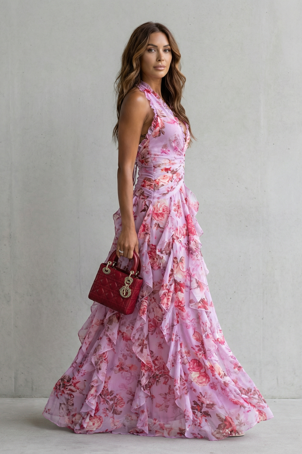 Robe Longue Dos Nu Belladina ? Élégance Romantique et Fluidité Sublime 3