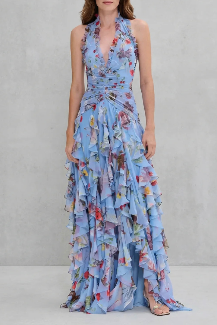 Robe Longue Dos Nu Belladina ? Élégance Romantique et Fluidité Sublime 5