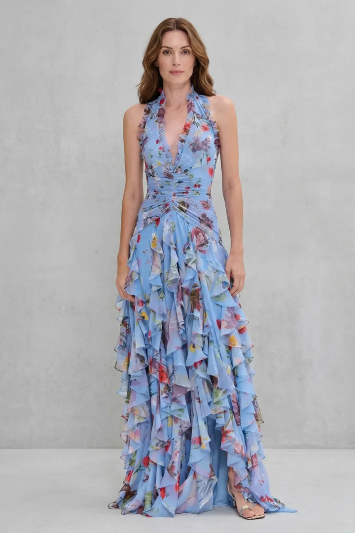 Robe Longue Dos Nu Belladina ? Élégance Romantique et Fluidité Sublime 6