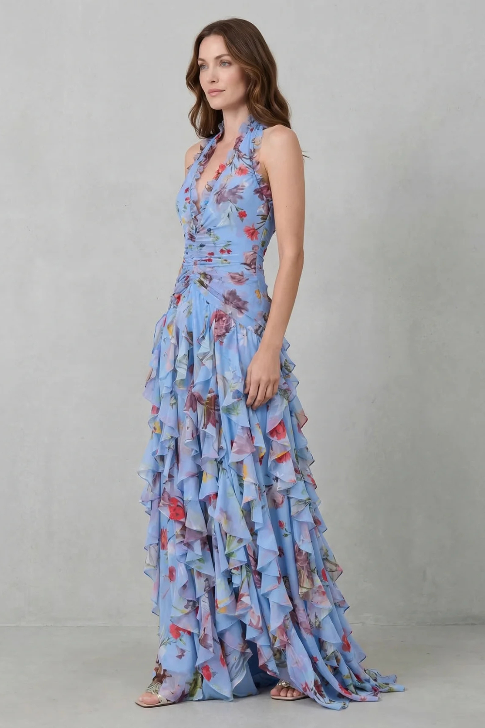 Robe Longue Dos Nu Belladina ? Élégance Romantique et Fluidité Sublime 7