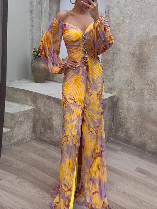 Robe Longue Élégante Maili ? Élégance et Confort Inoubliables 0