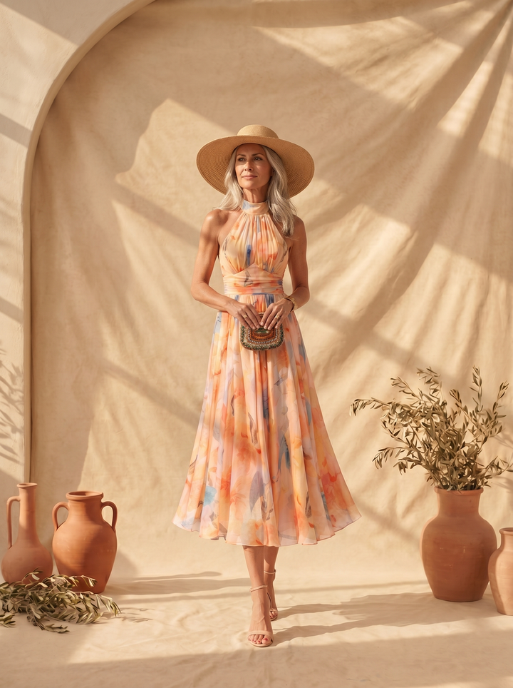 Robe Longue Femme Aurore ? Élégance Artistique Pour Chaque Occasion 1