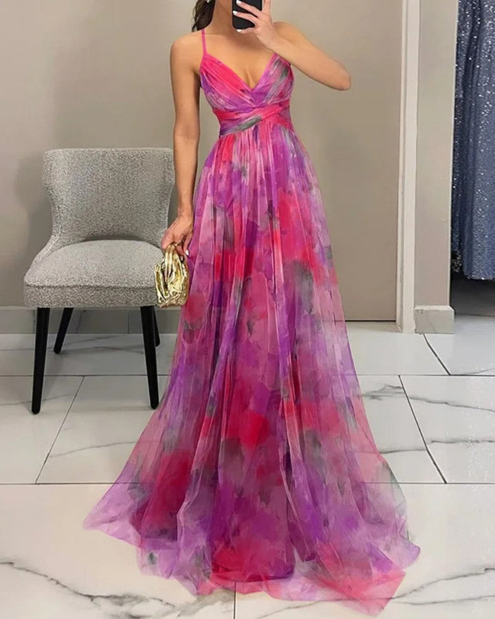 Robe Longue Femme Gisèle ? Élégance Florale Pour Toutes Occasions 10