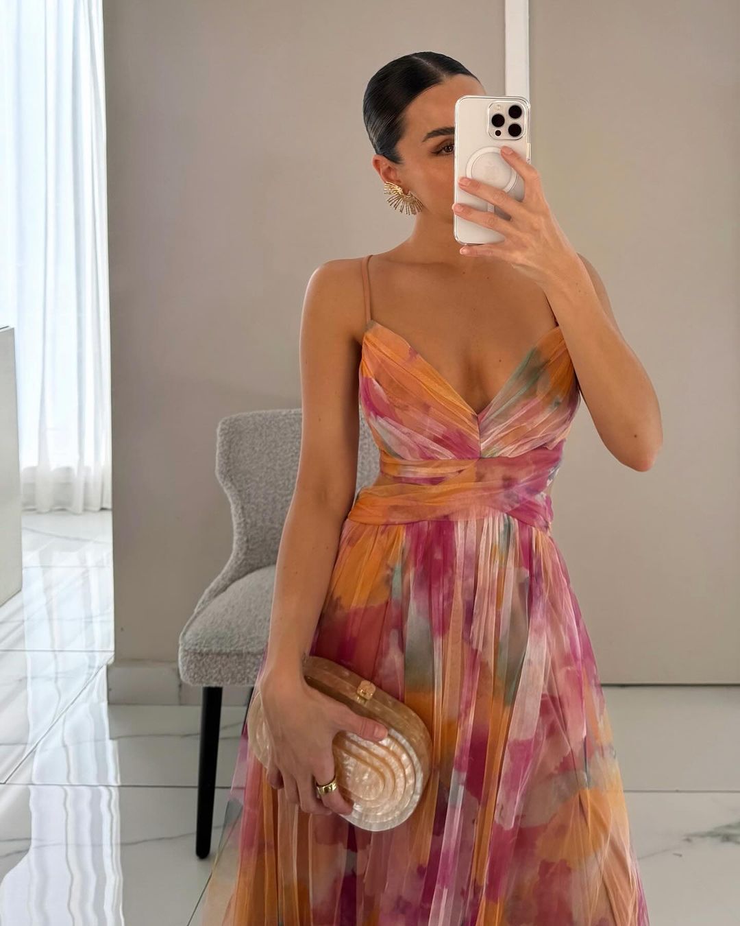 Robe Longue Femme Gisèle ? Élégance Florale Pour Toutes Occasions 3