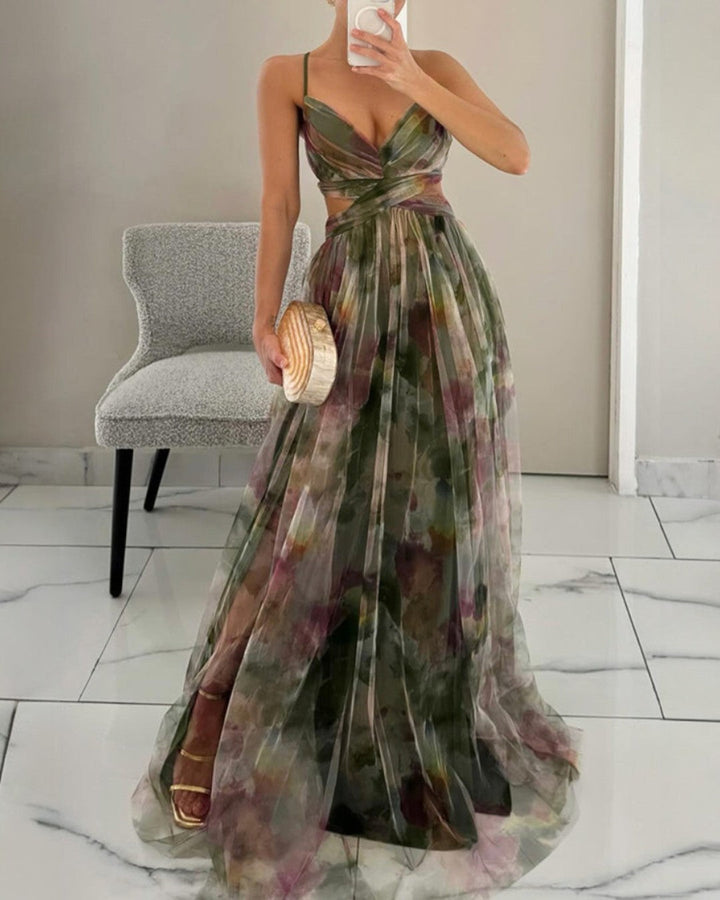 Robe Longue Femme Gisèle ? Élégance Florale Pour Toutes Occasions 5