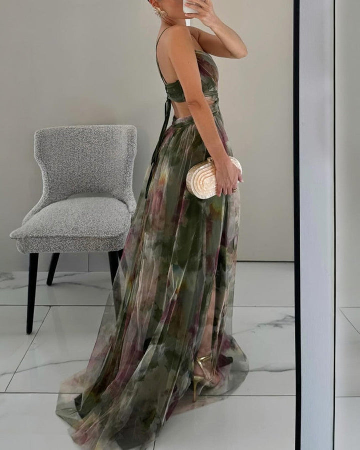 Robe Longue Femme Gisèle ? Élégance Florale Pour Toutes Occasions 7