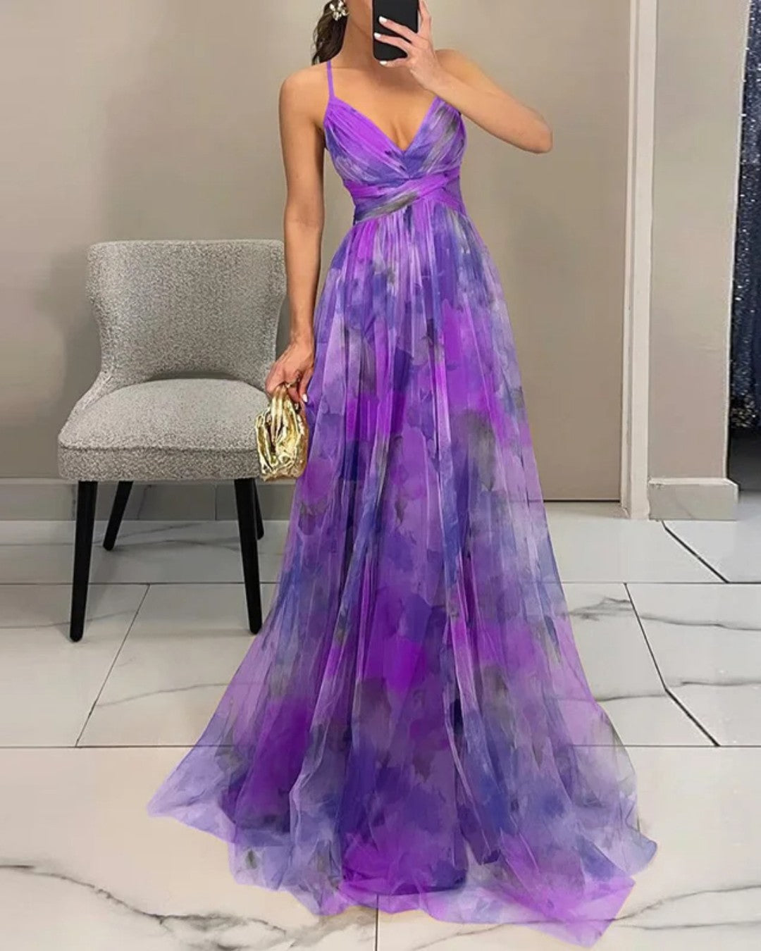 Robe Longue Femme Gisèle ? Élégance Florale Pour Toutes Occasions 9