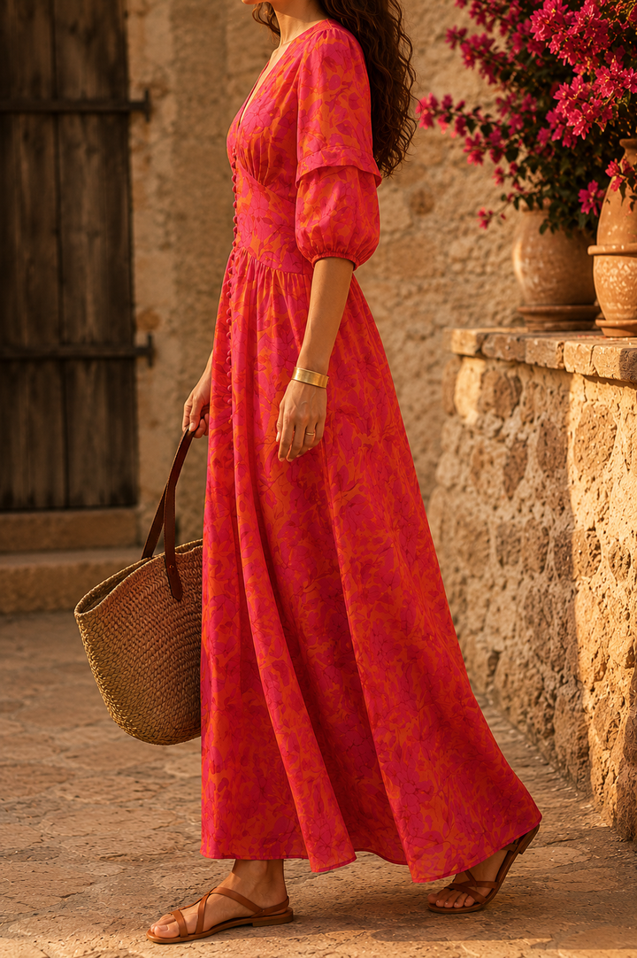 Robe Longue Femme ? Élégance Colorée pour Un Été Inoubliable 1