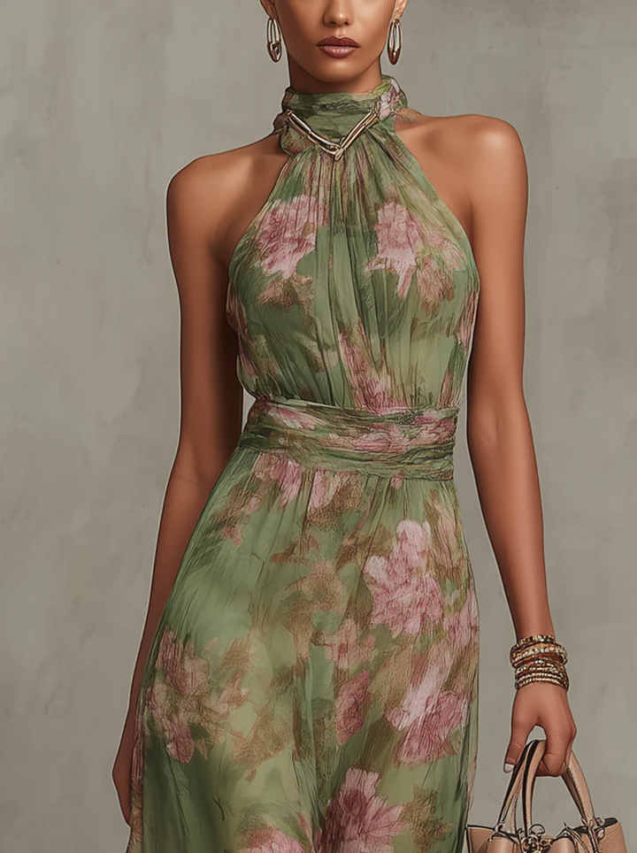 Robe Longue Femme ? Élégance Florale pour Sublimer Votre Silhouette 4