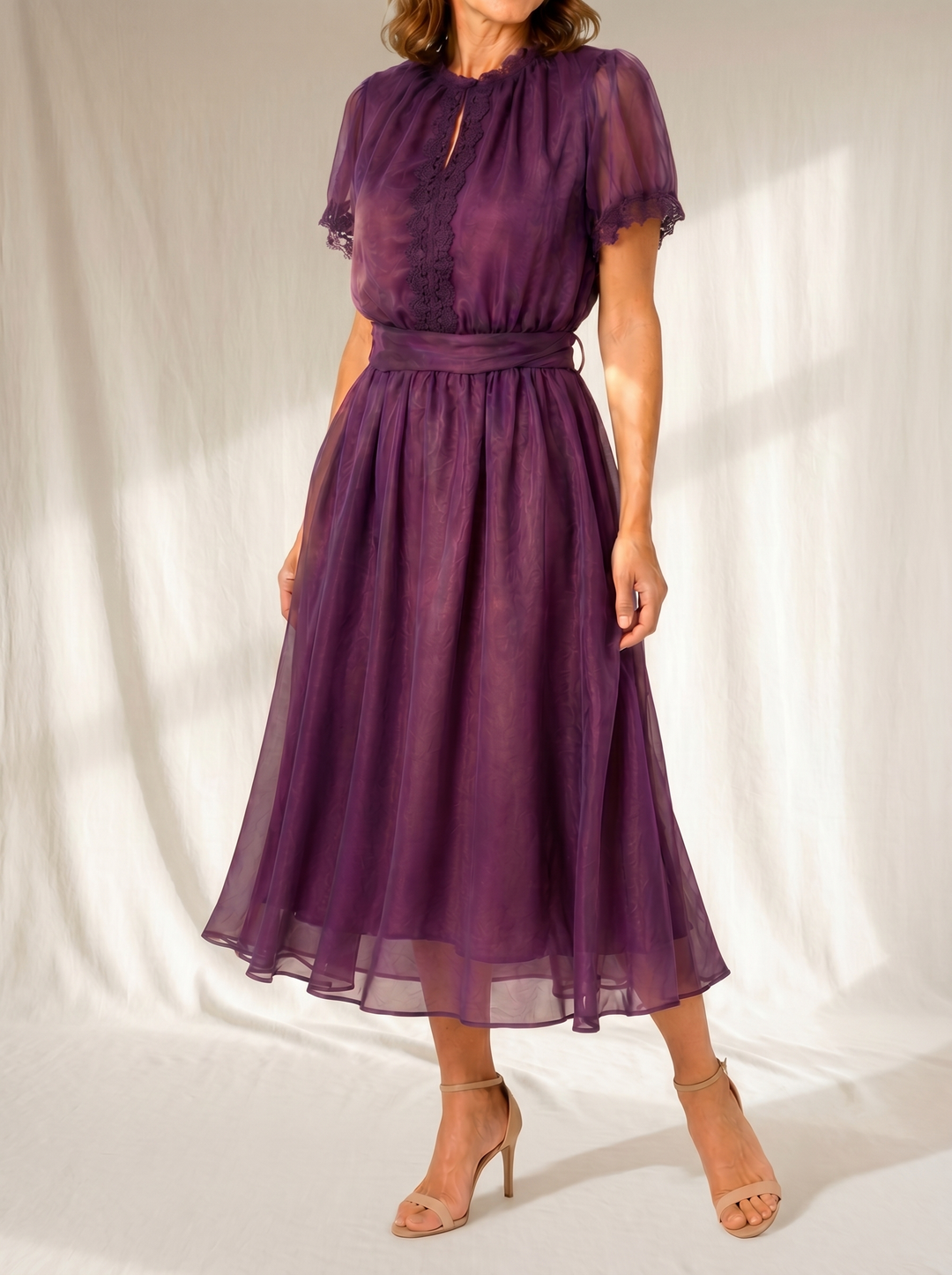 Robe Longue Flavie ? Élégance Romantique et Confort Absolu 2