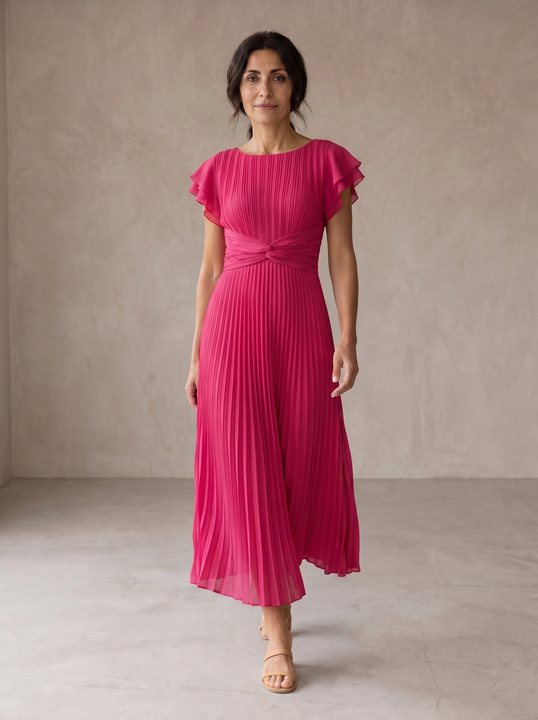 Robe Longue Plissée Séraphine ? Élégance et Confort Sublimés 1