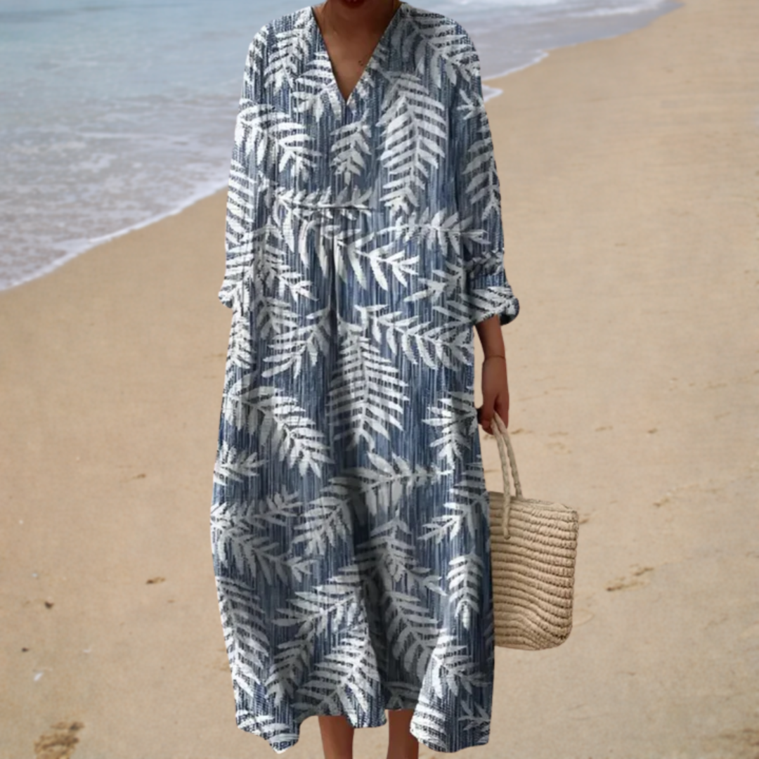 Robe Longue Tropicale ? Élégance Fraîcheur pour Vos Journées d'Été 0
