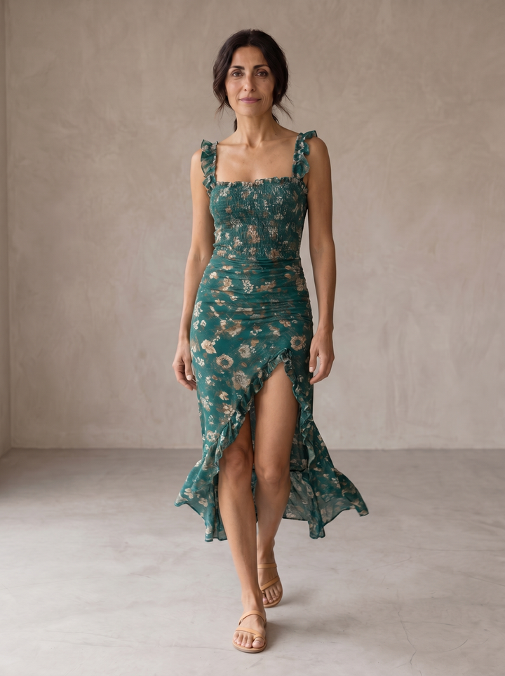 Robe Midi Bohème Mayfair ? Élégance Rétro et Confort Estival 1