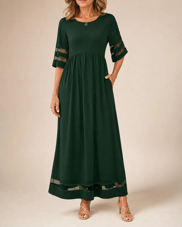 Robe Midi Femme Aubrey ? Élégance Chic et Confort au Quotidien 3