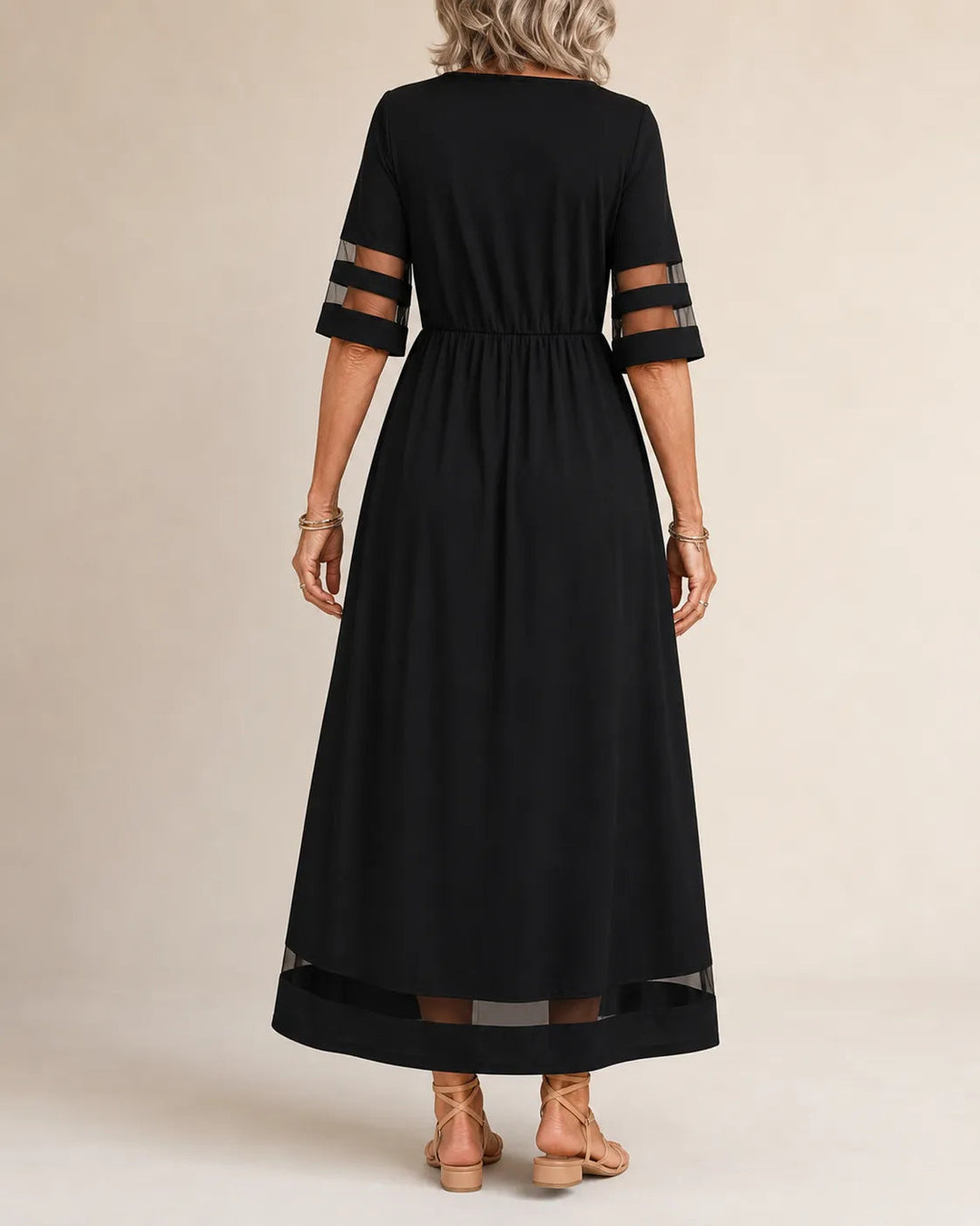 Robe Midi Femme Aubrey ? Élégance Chic et Confort au Quotidien 5