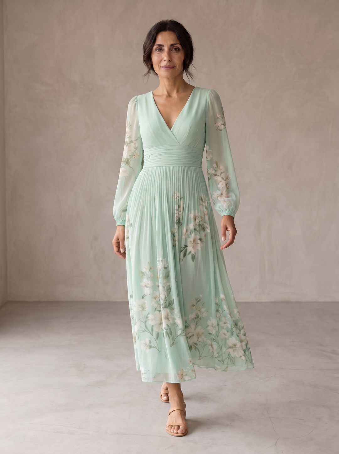 Robe Midi Femme Fleurie ? Élégance Chic et Confort Absolu 1