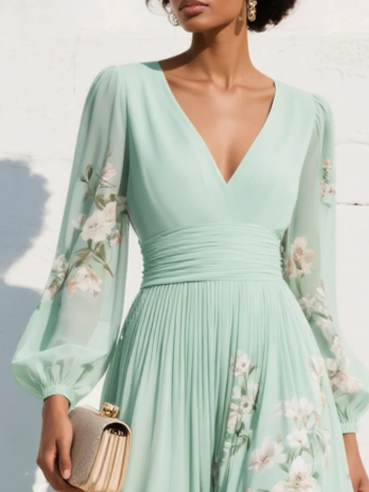 Robe Midi Femme Fleurie ? Élégance Chic et Confort Absolu 5