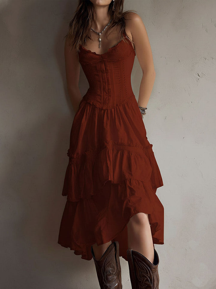 Robe Midi Femme ? Élégance Romantique et Confort au Quotidien 8