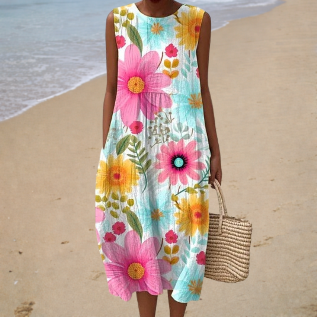 Robe Midi Fleurie ? Élégance Naturelle et Confort Estival 0