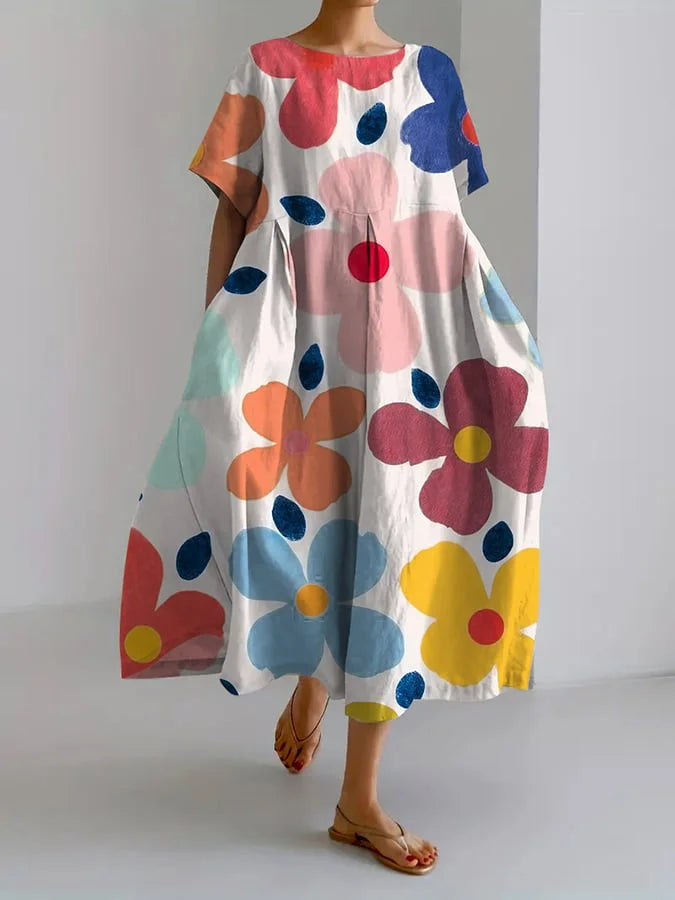 Robe d'Été Femme ? Élégance Florale Pour Vos Journées Ensoleillées 0