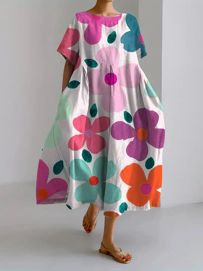 Robe d'Été Femme ? Élégance Florale Pour Vos Journées Ensoleillées 1