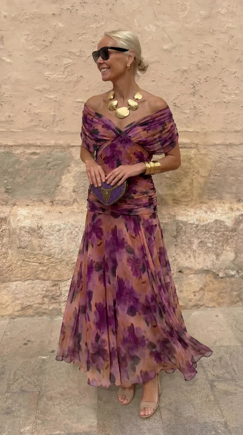 Robe de Soirée Longue Hendrika ? Élégance Fluide Pour Chaque Instant 0