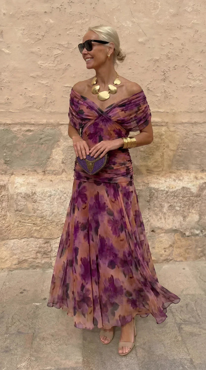 Robe de Soirée Longue Hendrika ? Élégance Fluide Pour Chaque Instant 0