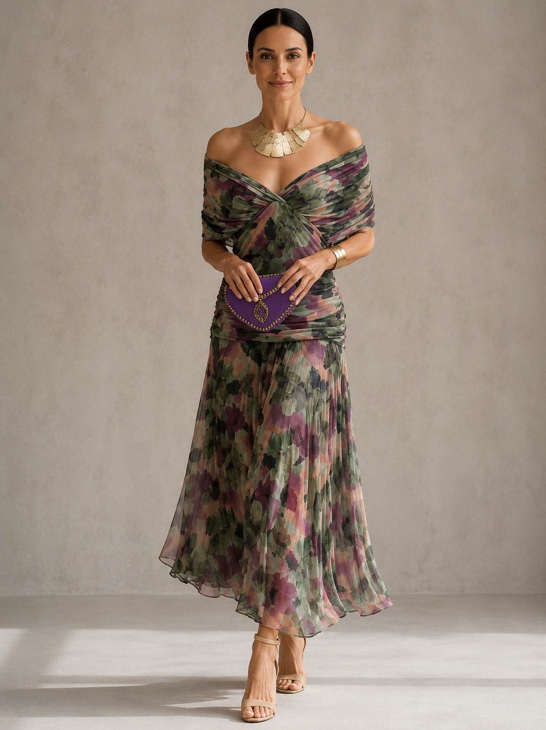 Robe de Soirée Longue Hendrika ? Élégance Fluide Pour Chaque Instant 1