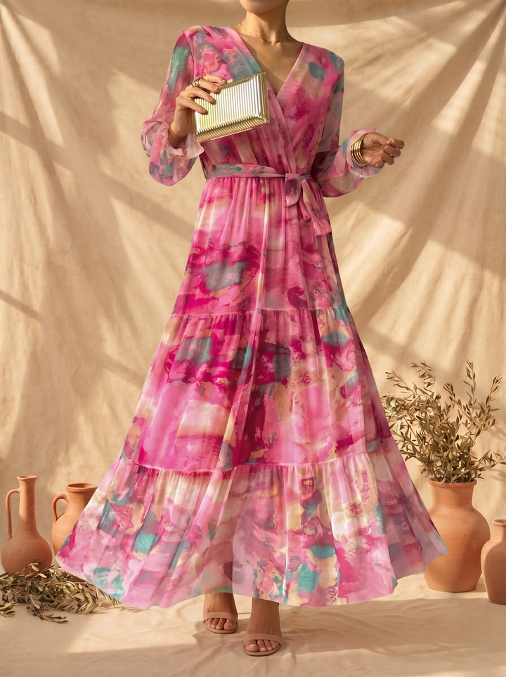 Robe portefeuille fleurie ? Élégance et confort pour toutes occasions 2