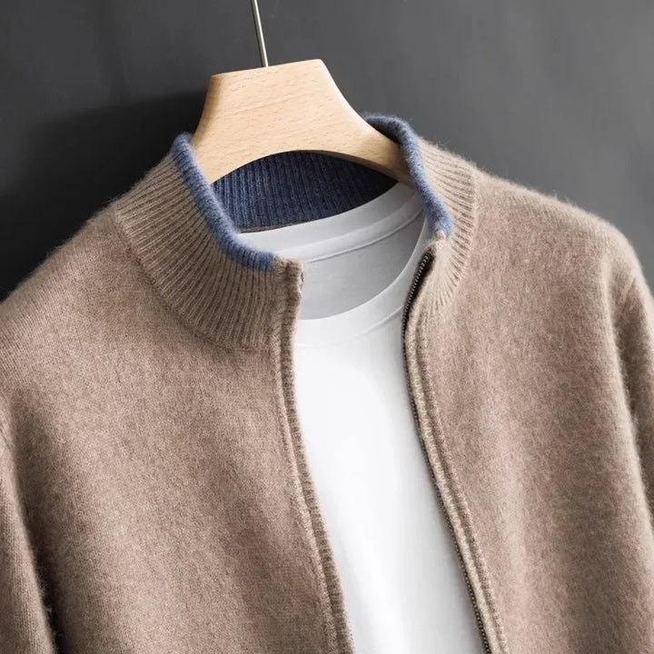 Veste Zain en mélange luxueux Zippée