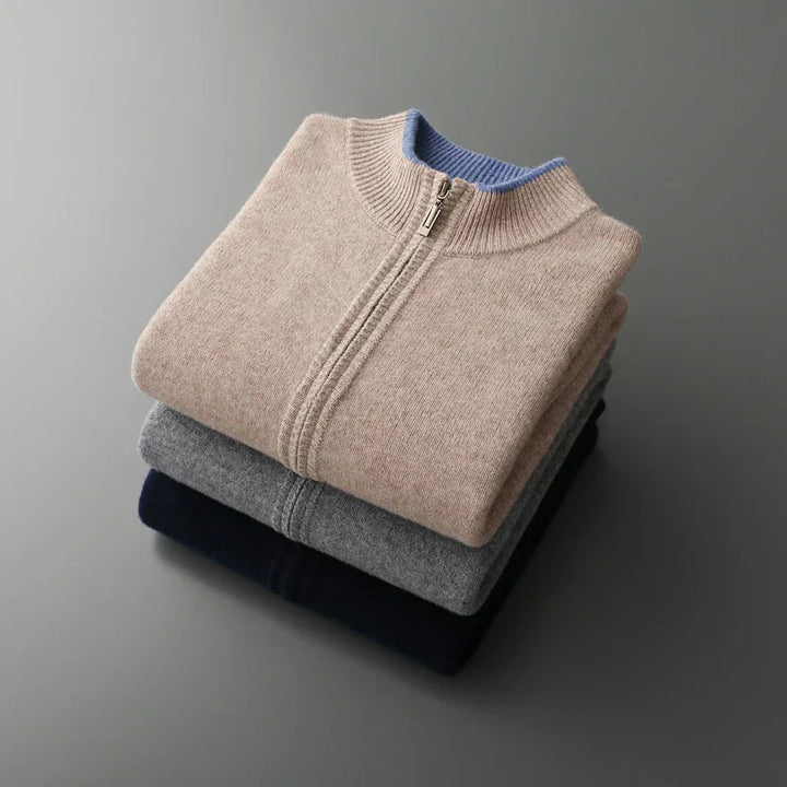 Veste Zain en mélange luxueux Zippée