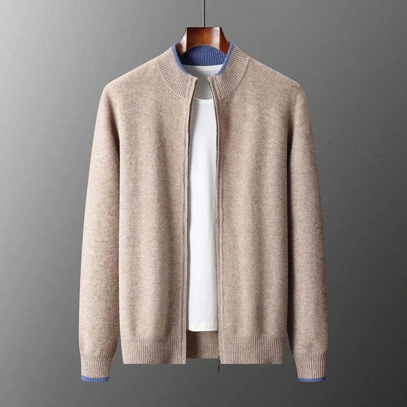 Veste Zain en mélange luxueux Zippée
