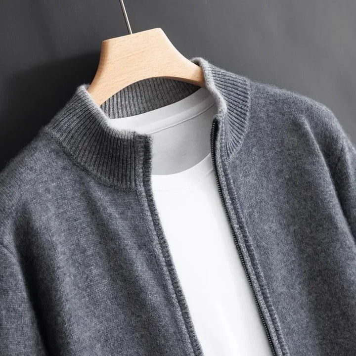 Veste Zain en mélange luxueux Zippée