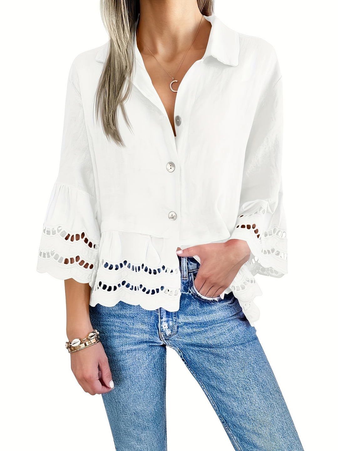 Emily | Blouse Aérée Chic
