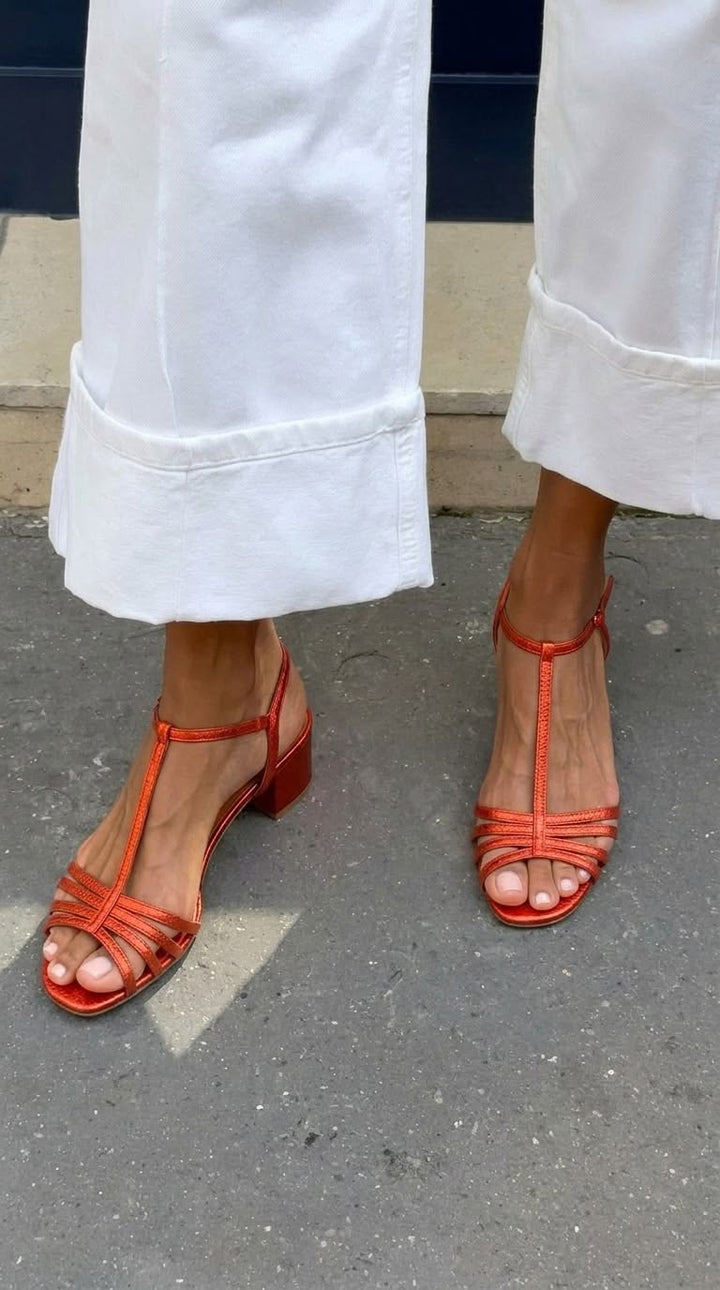 Sandales Dorées Marisa ? Élégance Confortable pour Toute la Journée 6