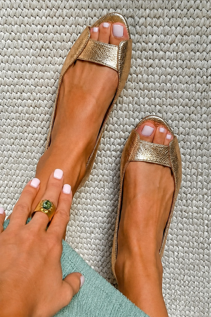 Sandales Femme Dorées ? Élégance et Confort pour Un Été Chic 0