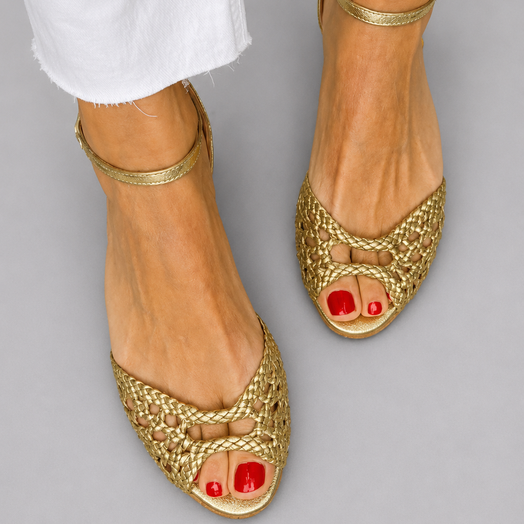 Sandales Tissées Isadora ? Confort Élégant pour Chaque Pas 1