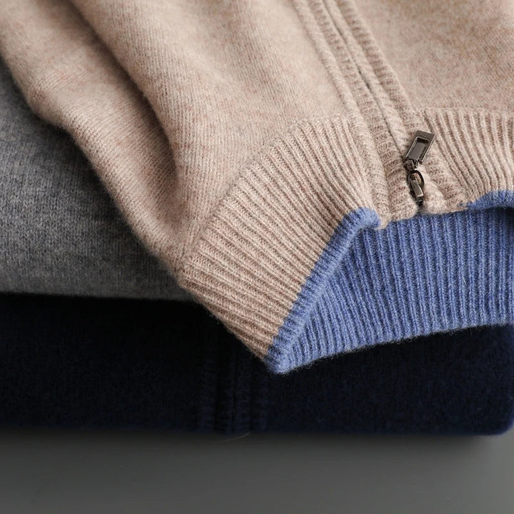Veste Zain en mélange luxueux Zippée