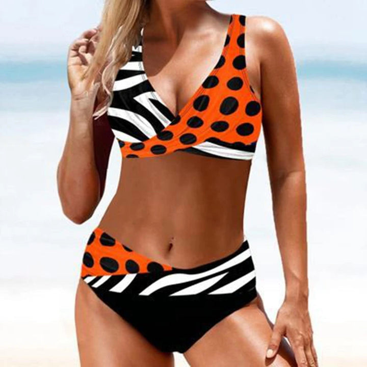 Sélène Ensemble Maillot de Bain Femme | Haut Cache-Cœur Confortable, Élégant 2