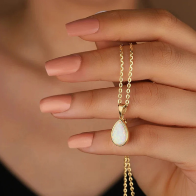Collier doré Ocean Drop