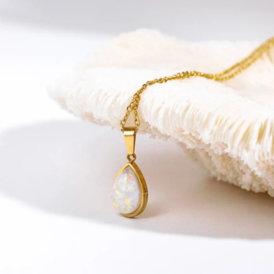 Collier doré Ocean Drop