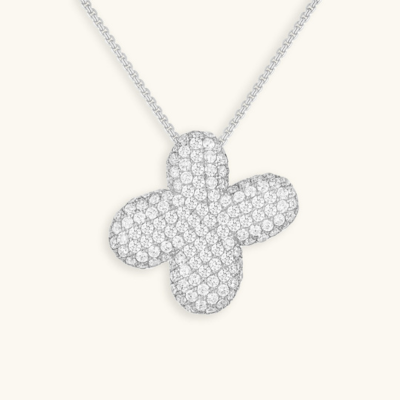 Collier initiales dorées scintillantes