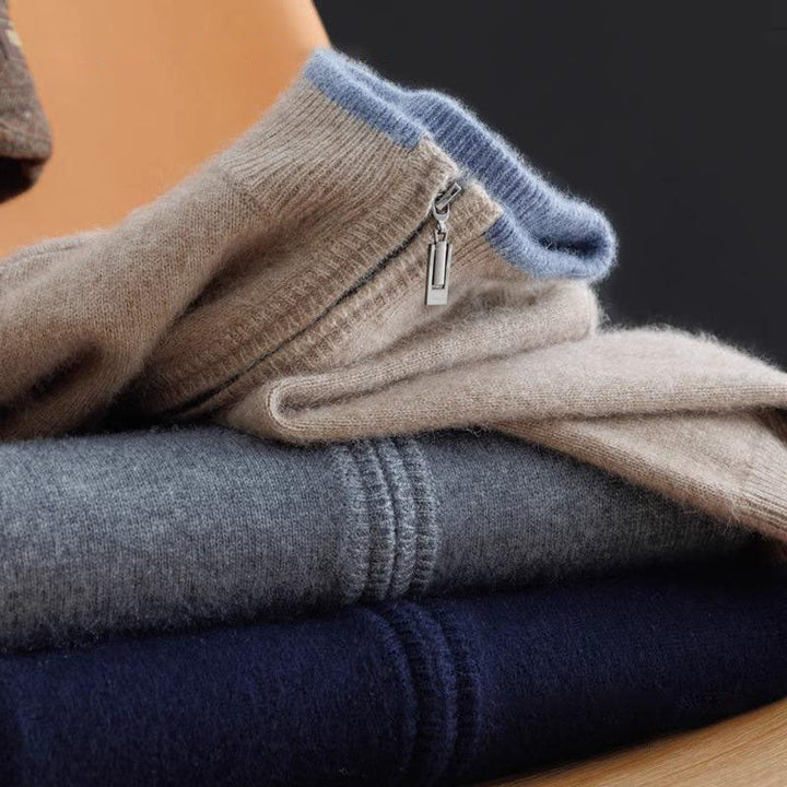 Veste Zain en mélange luxueux Zippée