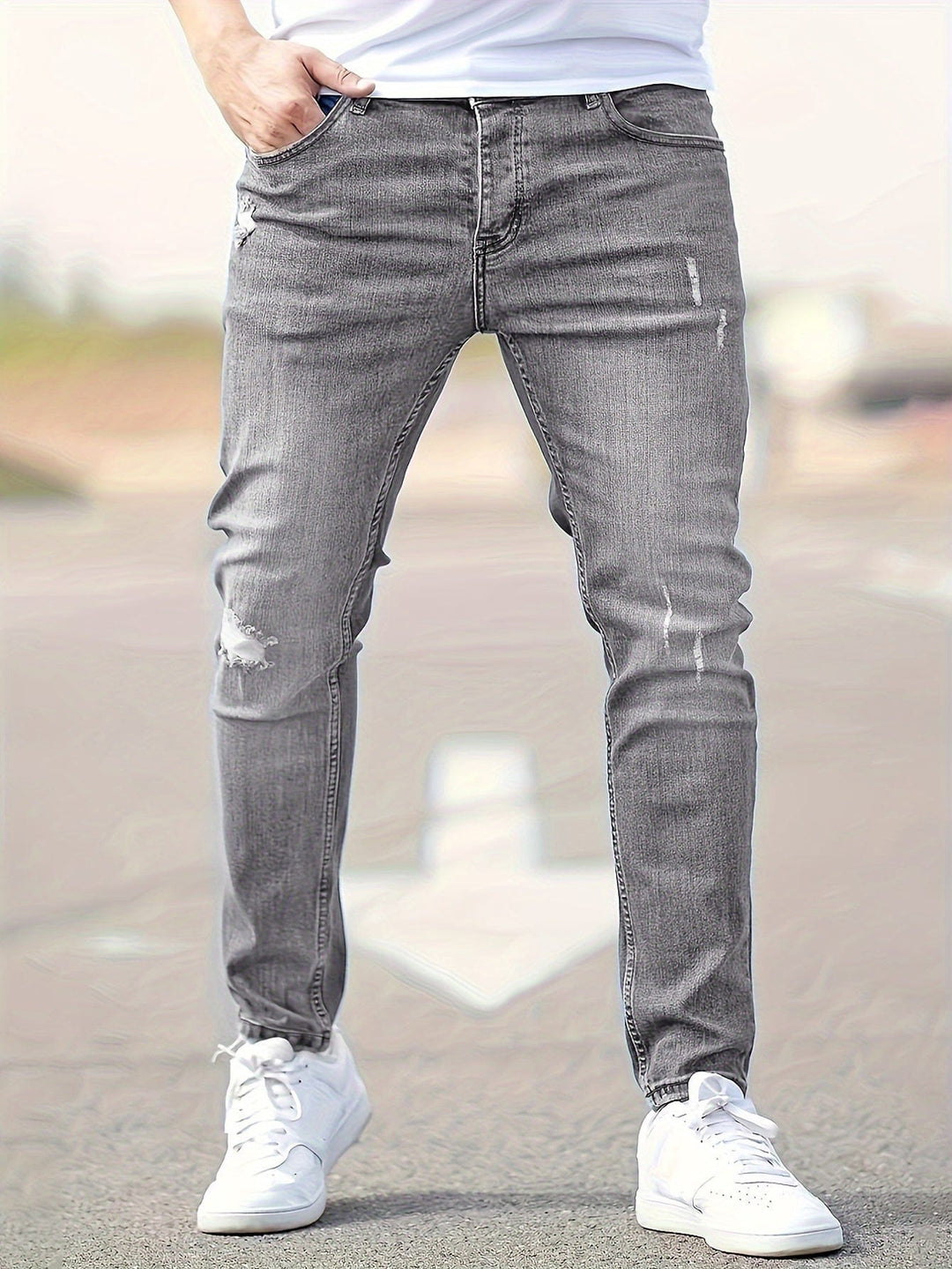 Alex | Jeans Slim Déchirés Tendance