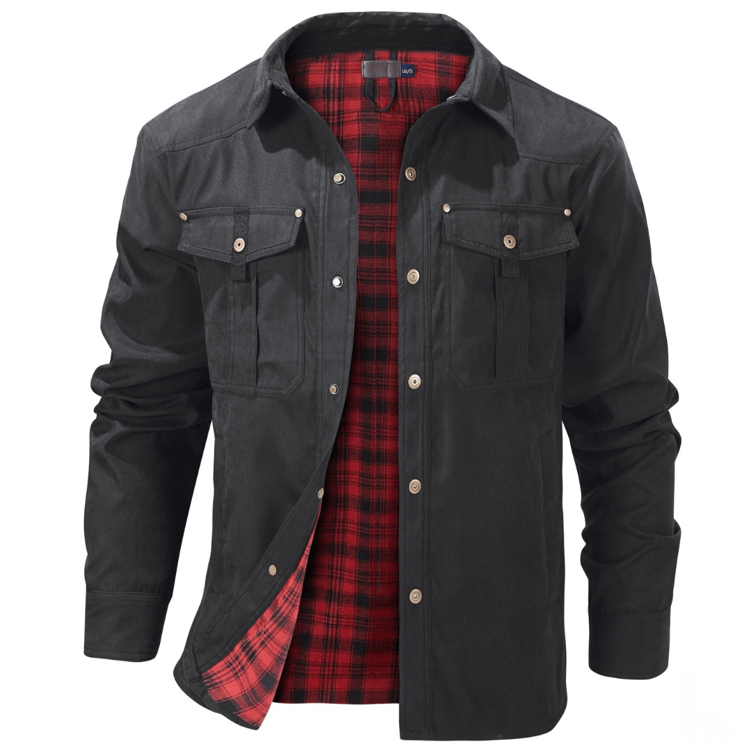 Burke | Veste Rover Doublée en Flanelle