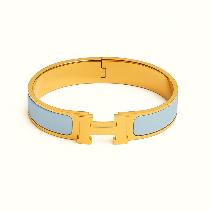 Bracelet jonc bicolore Helene H