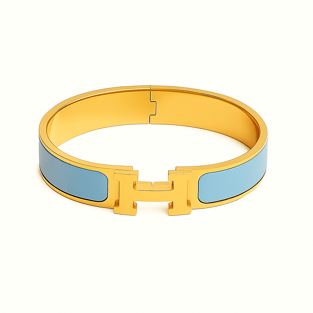 Bracelet jonc bicolore Helene H