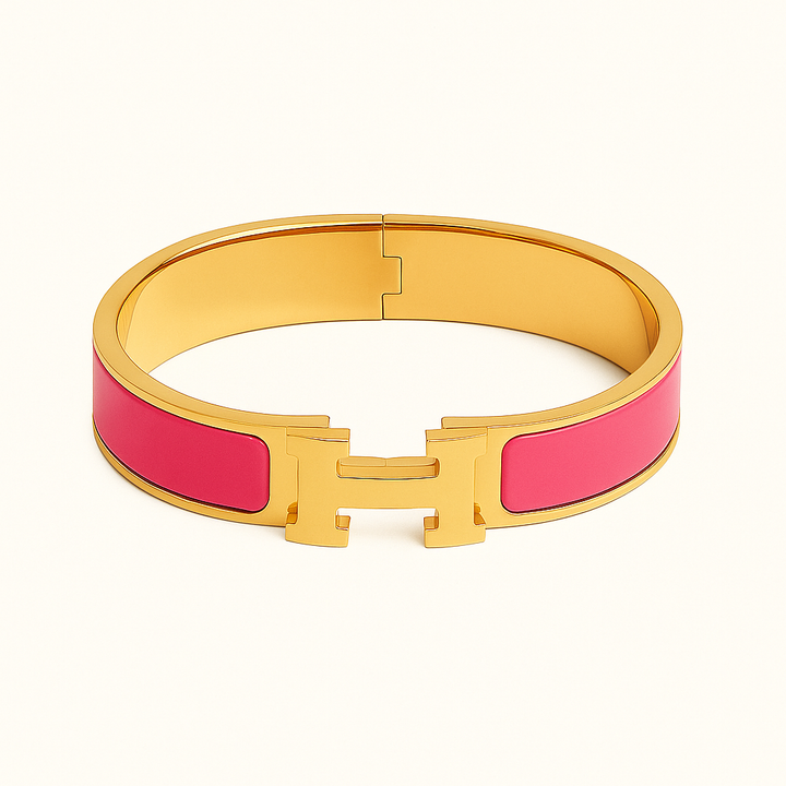 Bracelet jonc bicolore Helene H