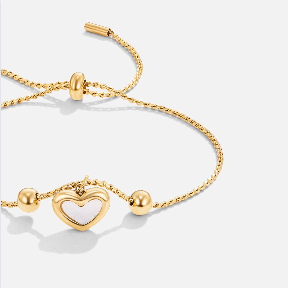 Ophélie | Bracelet Cœur Éternel