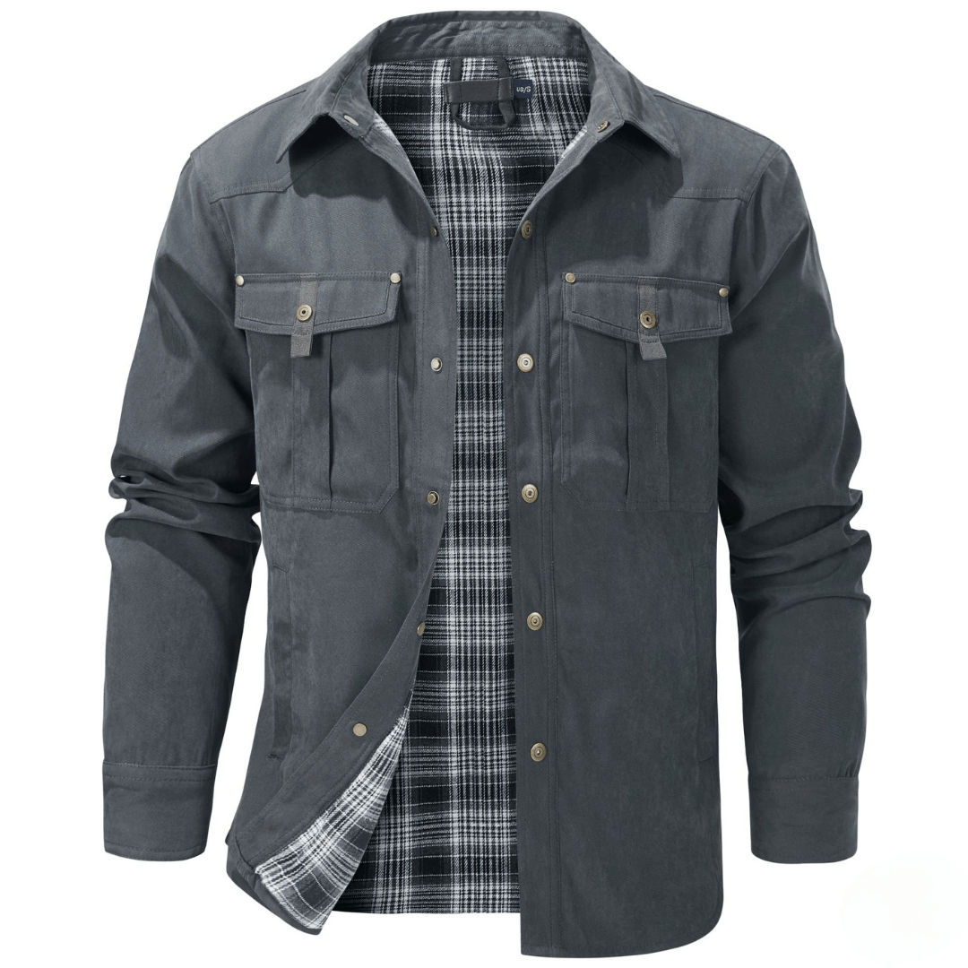 Burke | Veste Rover Doublée en Flanelle